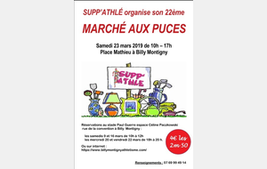 Marché aux puces Supp'Athlé